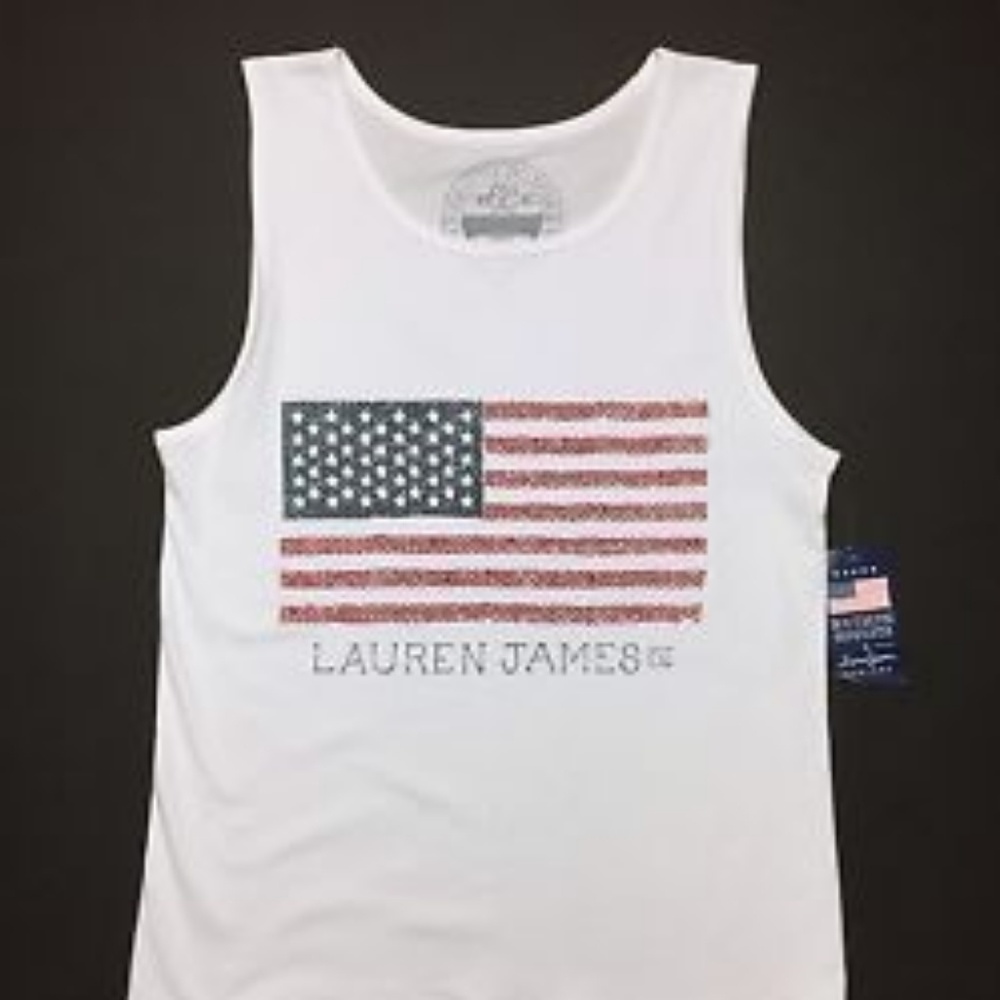 Lauren James American Flag Tank